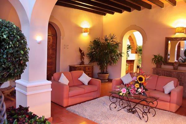 Hotel Boutique La Casa Azul Куэрнавака Интерьер фото